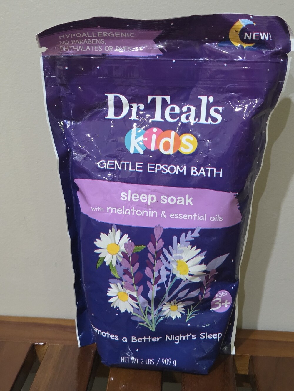 Dr Teal's Kids Sleep Soak Gentle 2lbs Epsom Bath New